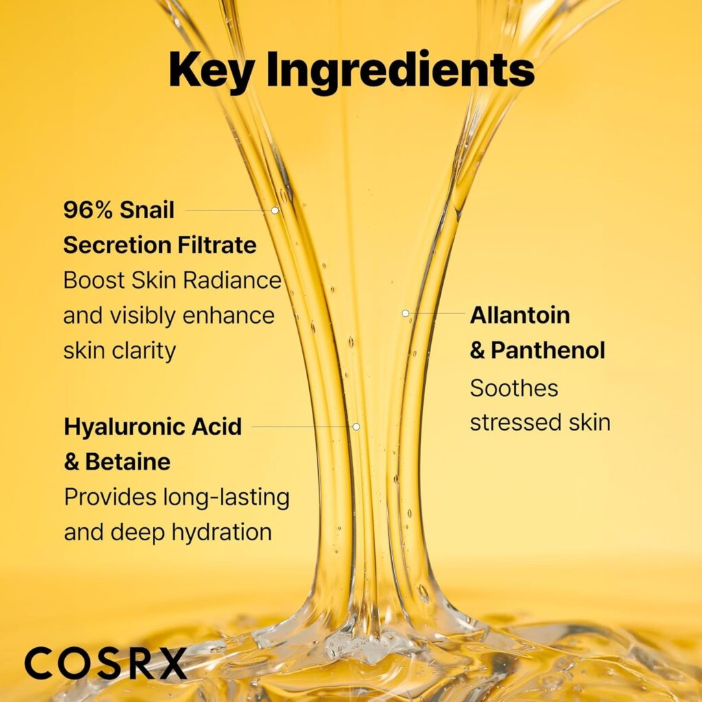 COSRX Advanced Snail 96 mucin serum
cosrx snail mucin serum
